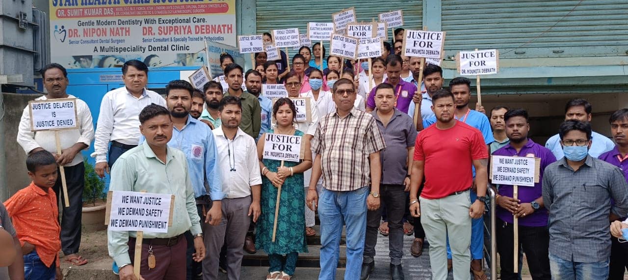 protest against RG Kar Rape and murder case